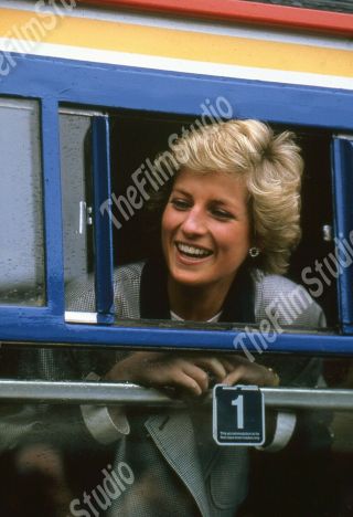 Princess Diana Spencer - Vintage 35mm Transparency Slide Photograph 1980 