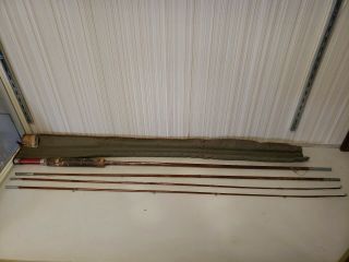 South Bend Bamboo Fly Rod 47 - 9 Parts Or Repairs
