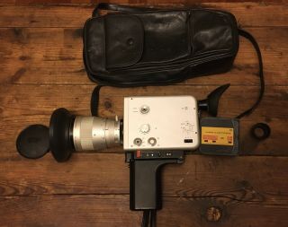 Vintage Classic Nizo S 800 8mm Movie Cine Film Camera 1970’s In Case