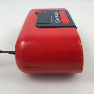 ✅ Vintage Sony Alarm Clock Radio - Red - My First Sony ICF - C6000 2.  C5 3