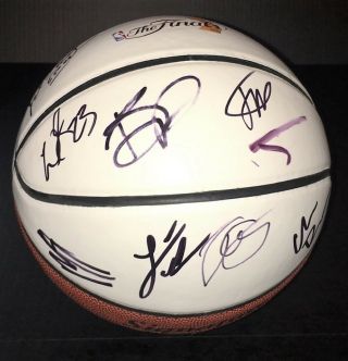 2015 GOLDEN STATE WARRIORS TEAM Signed Autographed NBA Finals Basketball 2