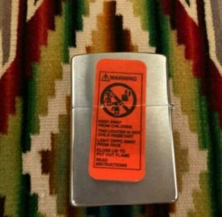 1999 Zippo Lighter with Native American and Bear K XV 2