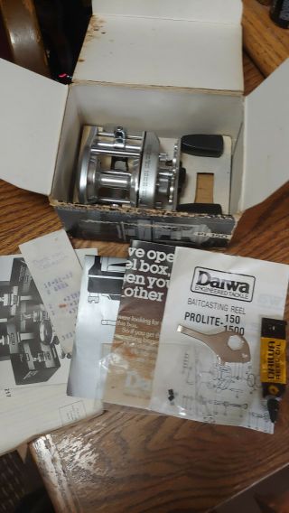 Vintage Daiwa Procaster Pl 150 Baitcasting Reel 2