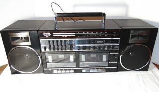 Vintage Fisher Ph - 468 Boombox Portable Cassette Deck Not.