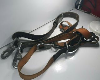 Klein Tools,  Vintage Linemans Belt Harness,  And Bell Systems Extension