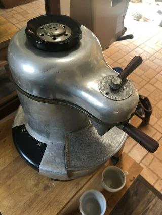 Antique Prototype Coffee Machine Rare Early Sample Old Elektric Model Atomic Era
