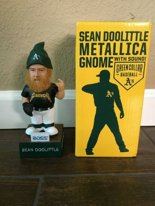 Sean Doolittle Metallica Gnome Oakland A 
