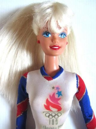 Vintage Mattel Barbie Doll - Olympic Gymnast Altanta (1996)