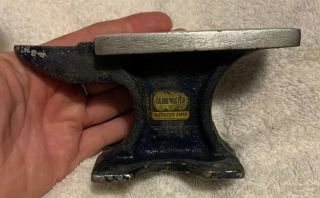 Vintage Globemaster No.  59720 Japan Cast Iron Jewelers Blacksmith Mini Anvil