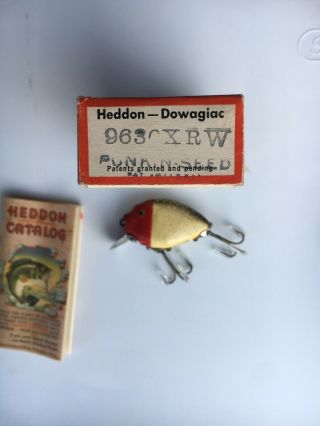 Vintage Heddon 9630 Punkinseed Fishing Lure 3