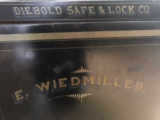 Rare Antique Floor Safe Diebold Safe & Lock Co Drawers Keys Combination 3