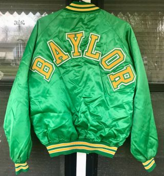 Vintage Baylor Bears Jacket 1950s/1960s Made In Usa Howe Athletic Size Xl
