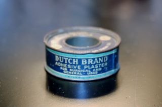 Vintage Dutch Brand Adhesive Plaster - Van Cleef Bros - 1/2 "