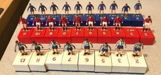 1970s Taf 4 - 2 - 4 Vintage Table Soccer Football Teams Chelsea Man Utd Sheff Wed