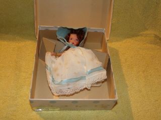 Vintage Nancy Ann Storybook Doll,  Mary Had A Little Lamb 152 Bisque