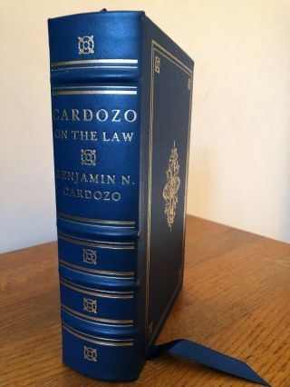 Benjamin Cardozo,  On The Law,  Blue Leather Legal Classics Library