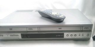 Sony Slv - D350p Dvd Player Vhs Player Comes With Rca Universal Remote - Vintage