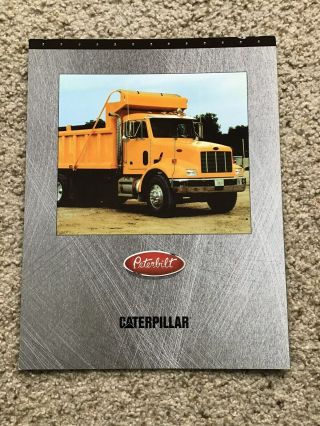 1997 Peterbilt Heavy - Duty Trucks,  Cat 3126,  Sales Handout.