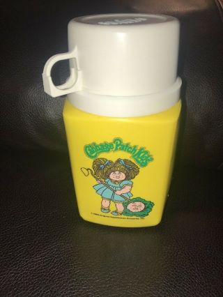 Vintage Cabbage Patch Kids 1983 Lunch Box Thermos