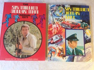Six Million Dollar Man Annual 1977 & 1978