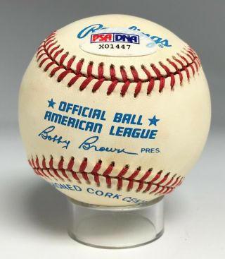 Mickey Mantle Single Signed Baseball Autographed AUTO PSA/DNA LOA NY Yankees HOF 2