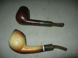 Vintage Tobacco Smoking Pipes Nording Made In Denmark