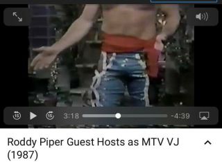 1987 WWF Roddy Piper Dude Looks Like A Lady Costume Worn On MTV As Guest Host 3