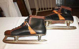 Vintage Union Hardware Mens Hockey Skates Mens Size 12 Minty