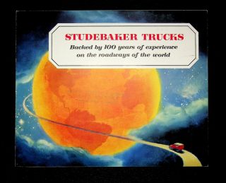1952 Studebaker Truck 6 Page Folder Brochure