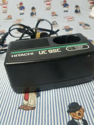 Hitachi UC 9SC Battery Charger koki 120v 60hz vintage vtg 2