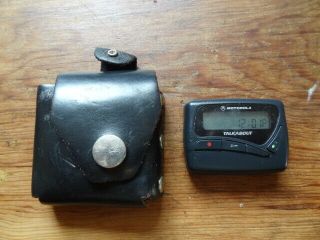 Vintage Tiny Motorola Talkabout Battery Operated Pager A05nyb5811aa -