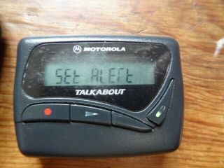 Vintage Tiny Motorola Talkabout Battery Operated Pager A05NYB5811AA - 3