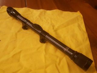 Realist Apache Vintage Straight 4x Scope,  Made In Usa (oem On Marlin & Others)