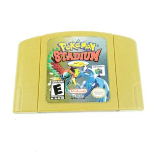 Pokemon Stadium 2 Nintendo 64 N64 Authentic Vintage Video Game Cartridge