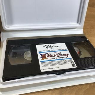 VTG Walt Disney Home Video Pollyanna VHS 1960 MCMLX Rare Clamshell Case 3