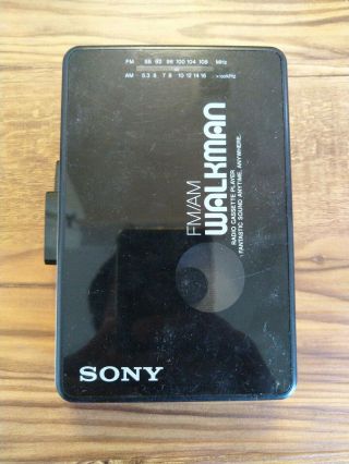 Vintage Sony Walkman Wm - Af22/af28/af40 Am/fm Radio Cassette Player Not