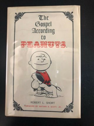 The Gospel According To Peanuts By Robert L Short Hardcover 1967 Jr14