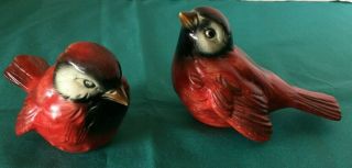 Vintage Goebel Porcelain Red Birds - West Germany
