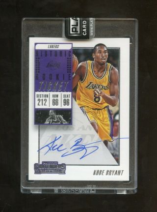 2018 - 19 Contenders Historic Rookie Ticket Kobe Bryant Lakers Auto