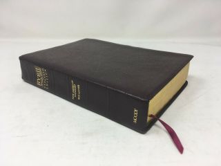 The Ryrie Study Bible Expanded Edition Nasb 1995 Moody Bonded Leather