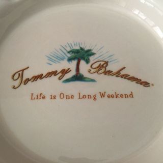 Tommy Bahama // Matched Ceramic Ashtrays // 5 3/4 
