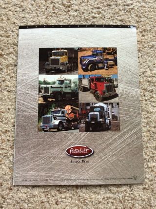 1996 Peterbilt Heavy - duty trucks,  model 357,  color sales literature. 3