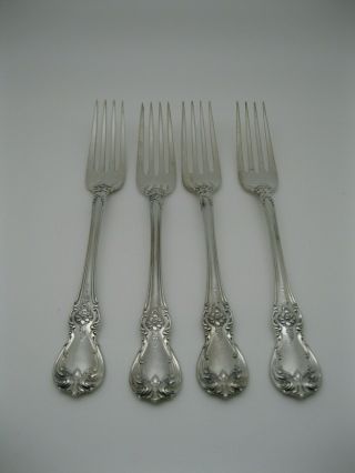 4 Towle - Old Master - Sterling Silver Dinner Forks
