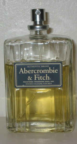 Vintage Abercrombie & Fitch Woods Cologne For Men 3.  4 Fl Oz.  100 Ml Bottle