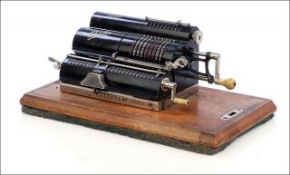 Antique Thales Model CE Mechanical Calculator.  2nd Version.  Germany,  1925 2