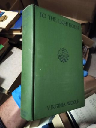 Vintage 1927 1st Ed " To The Lighthouse " By Virginia Woolf Hc Pub.  Harcourt Brace