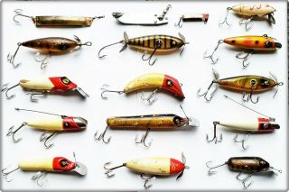 16 Vintage South Bend And Best O Luck Lures
