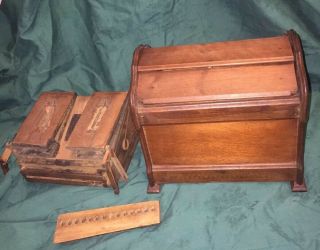 Antique Hand Cranked Organ Organette Cob Roller ? Parts
