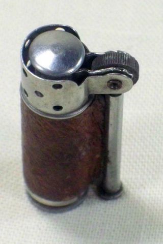 ANTIQUE 1940 ' s WWII ERA DUNHILL SERVICE OFFICERS LIGHTER MADE IN USA NEAR 3