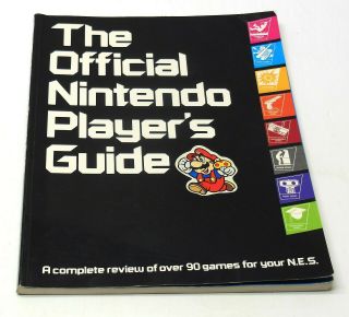 Vintage 1987 Official Nintendo Nes Players Strategy Guide With Stickers